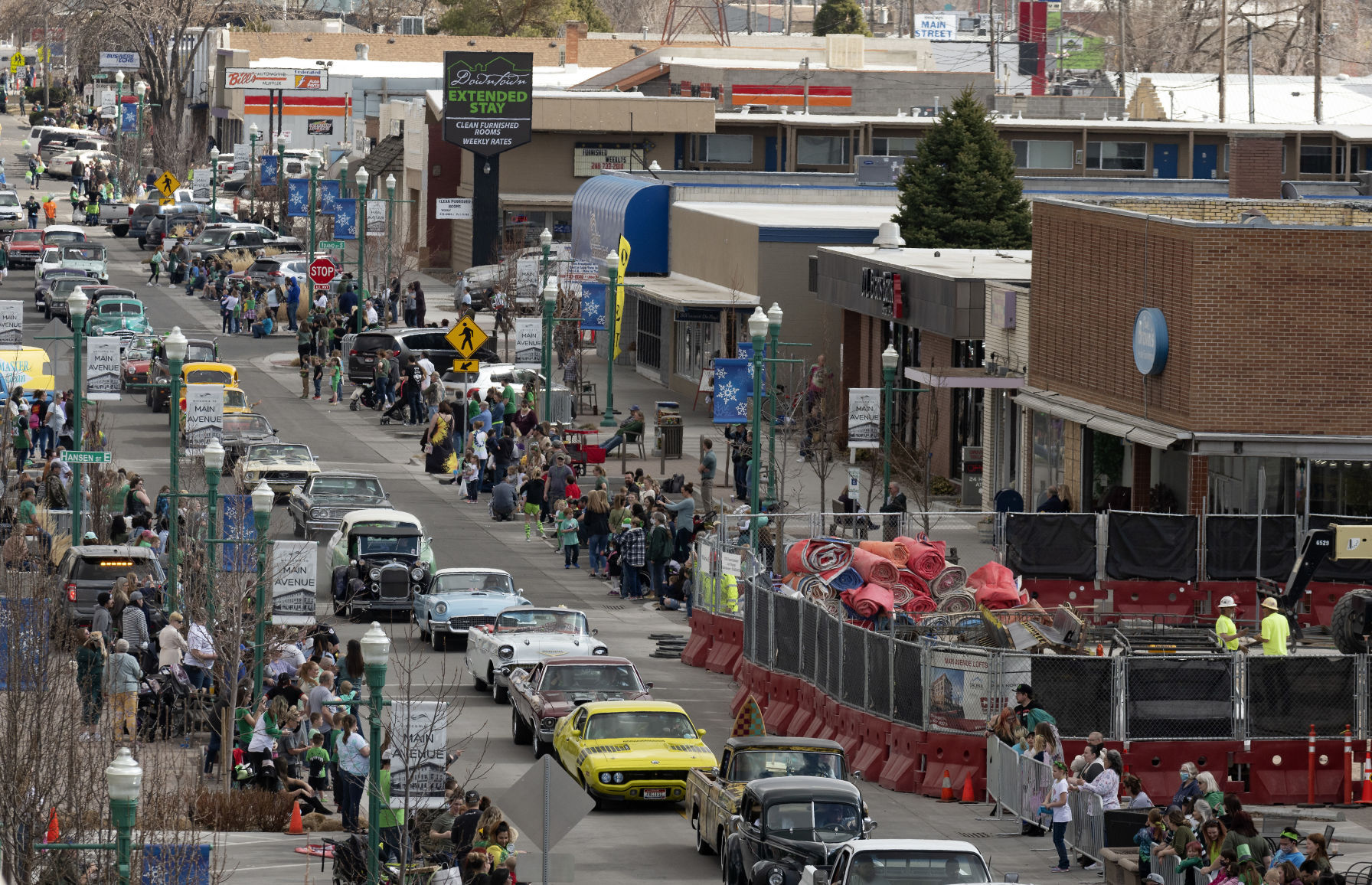 St. Patrick's Day Parade downtown